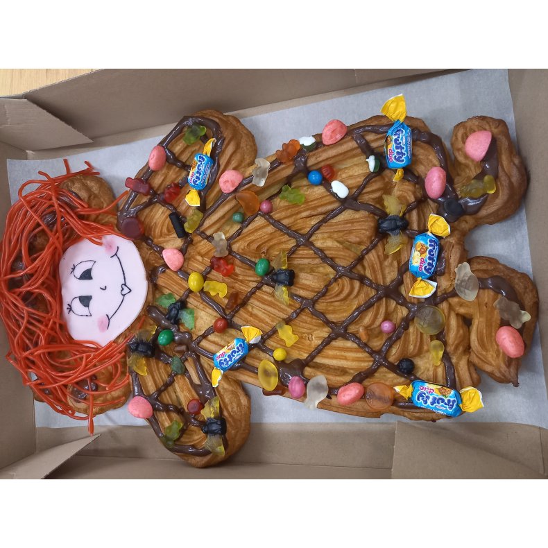 Kagemand af vandbakkelse